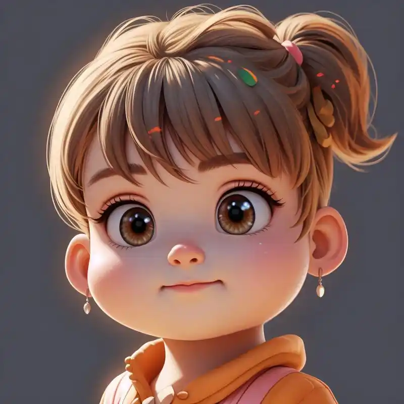 👧胖女孩的卡通头像大赏!